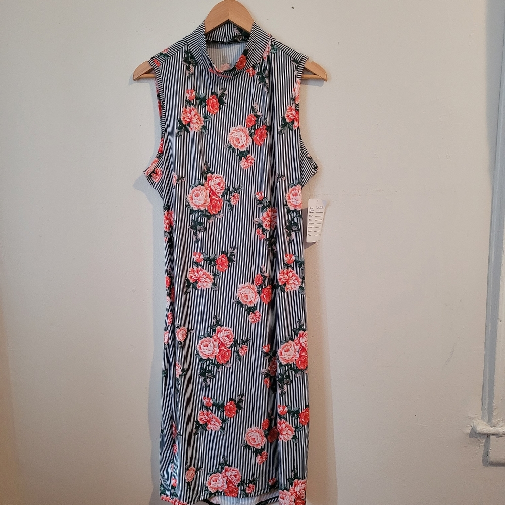 French Atmosphere floral dress